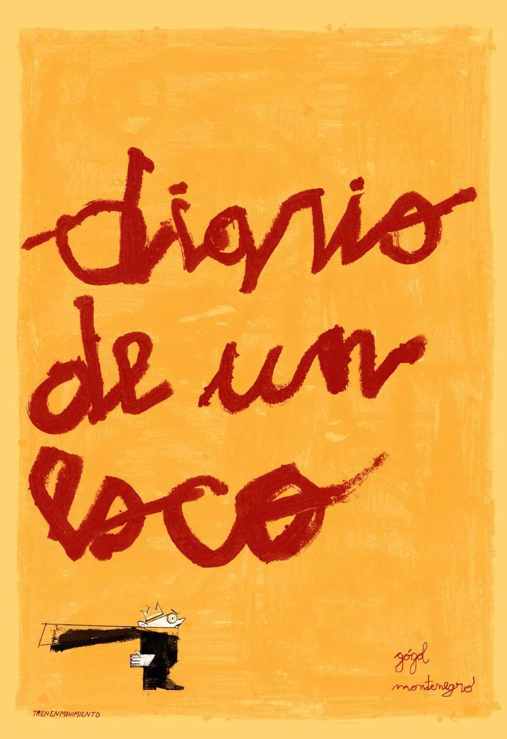 Portada de Diario de un loco, de Christian Montenegro, Nikolai Gógol