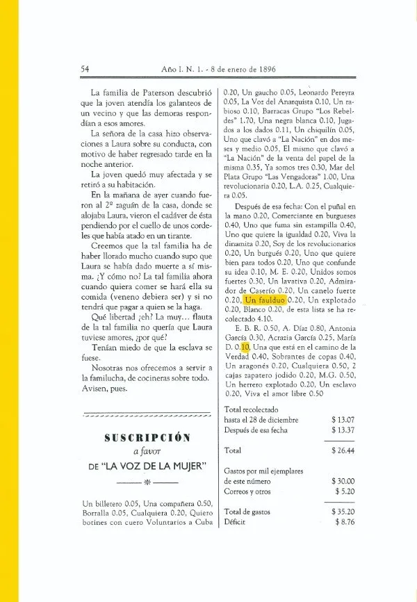 Portada de Un faulduo 10