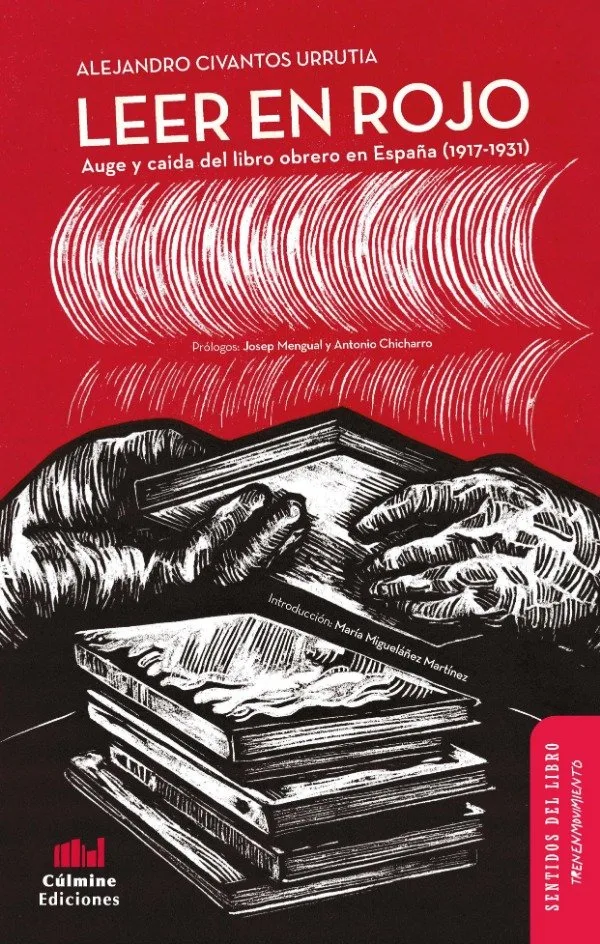 Portada de Leer en rojo, de Alejandro Civantos Urrutia